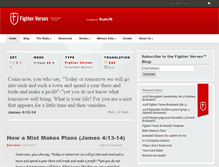 Tablet Screenshot of fighterverses.com